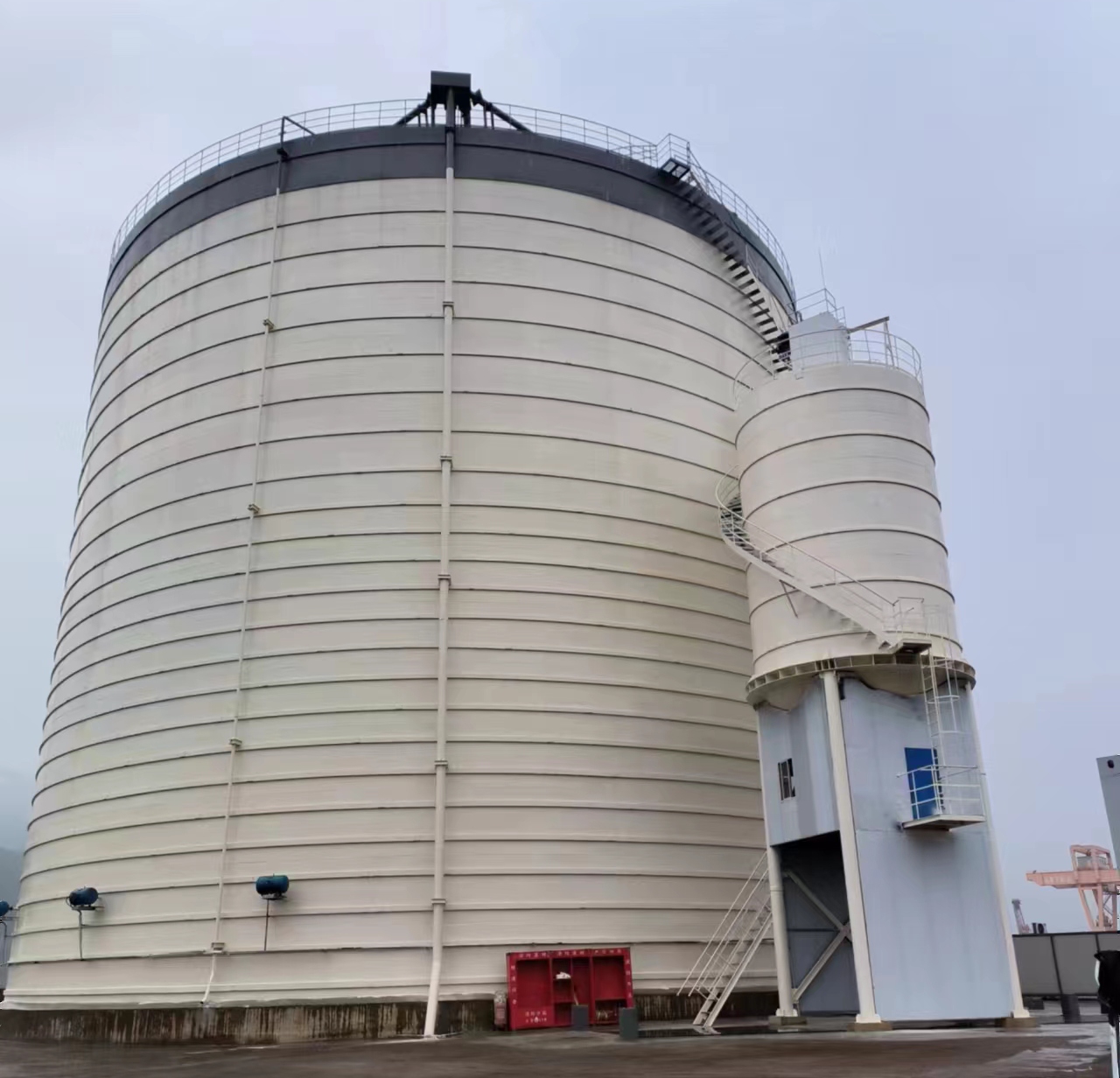 向阳街道10万吨水泥钢板库